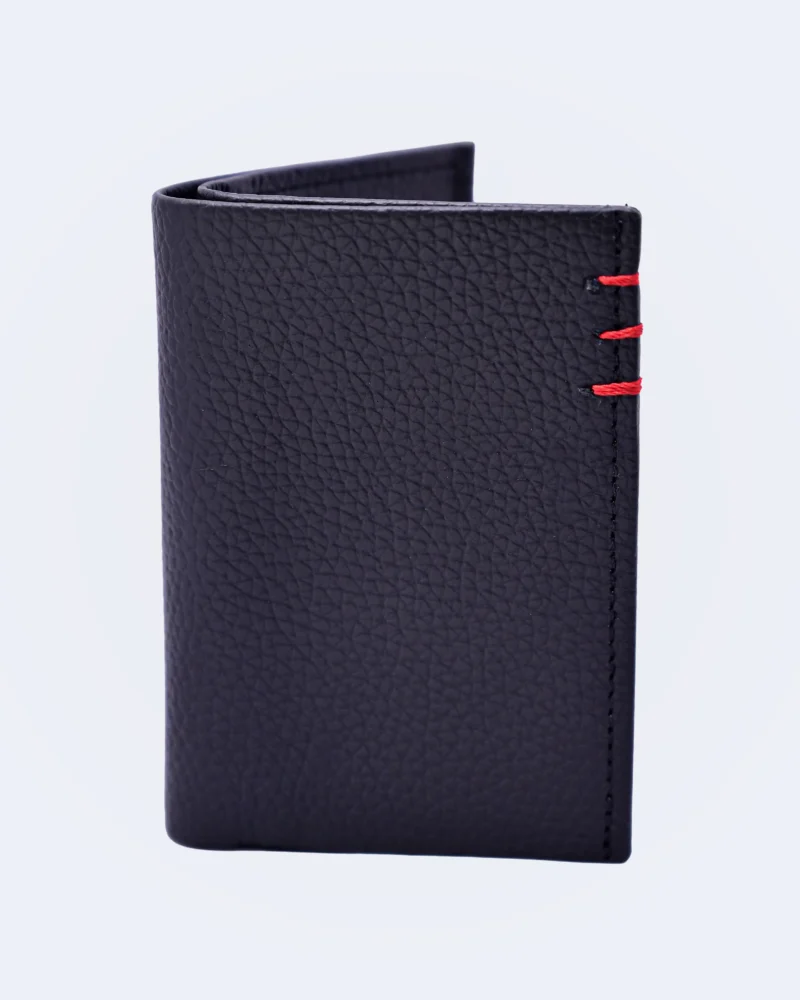 Slim Leather Mini-Wallet – Shazif Signature Series 007