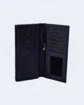 Slim Croc-Texture Leather Wallet – Shazif Essential Series 7C-M