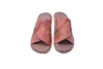 Brown Kaptaan Chappal – Shazif Textured Leather Edition