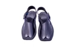 Peshawari Chappal – Shazif Black Leather Edition