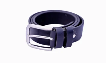 Essential Black Leather Belt – Shazif Classic Series