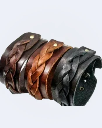 Braided Leather Bracelet – Shazif Classic Handmade Collection